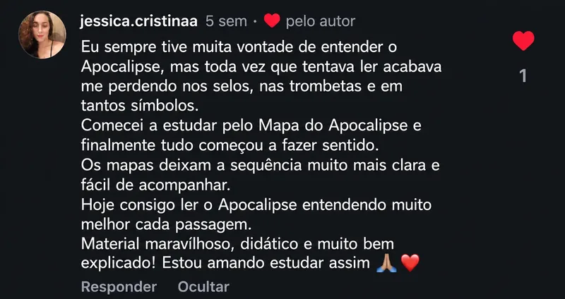 Depoimento 1 - O Mapa do Apocalipse